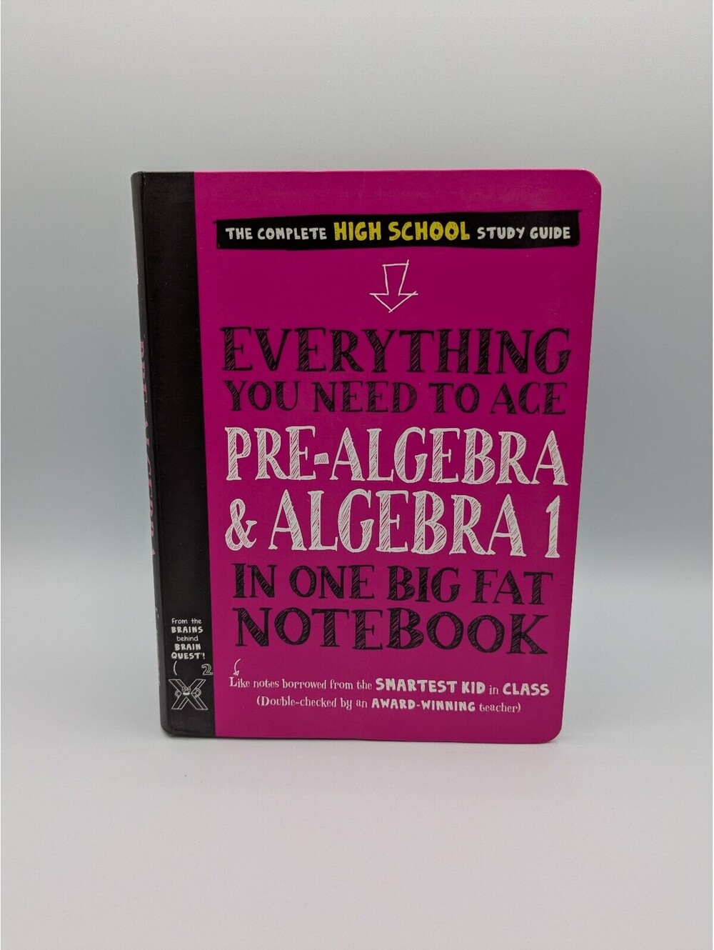 Big Fat Notebook Middle School Pre-Algebra Algebra Study Guide 2021